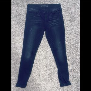 Express Black Skinny Jeans